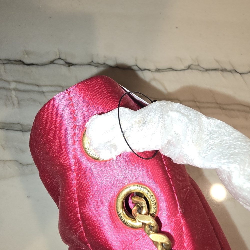 YSL Pink Toy Puffer Quilted Handbag - Picture 4 of 13
